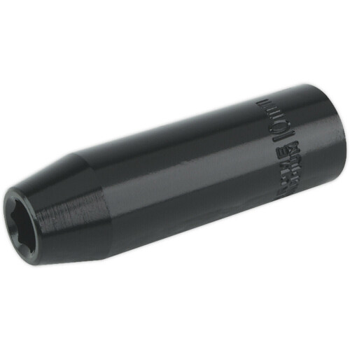 Loops 10mm Forged Deep Impact Socket - 1/2 Inch Sq Drive Chrome Vanadium Wrench Socket 2