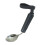 3 Piece Bendable Cutlery Set - Fork Knife and Spoon - Diswasher Safe - Black 4