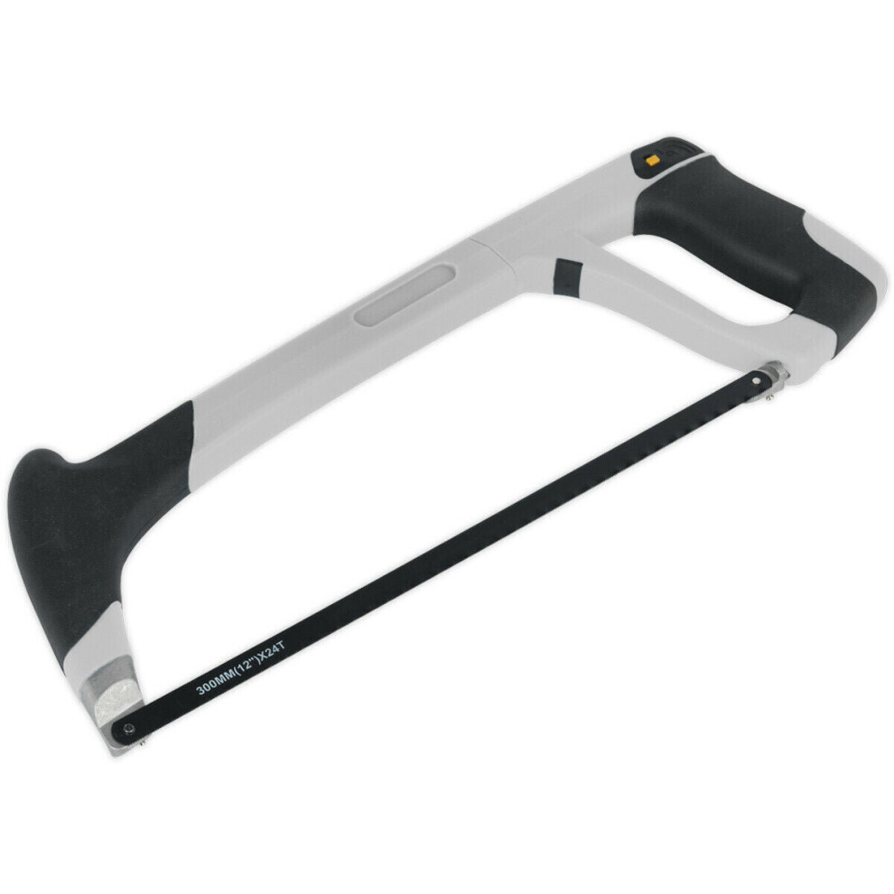 300mm Professional Hacksaw - Blade Storage & Quick Change - Carbon Steel Blade