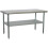 Loops 1.5m Stainless Steel Work Bench & Adjustable Storage Shelf - Kitchen Station 4