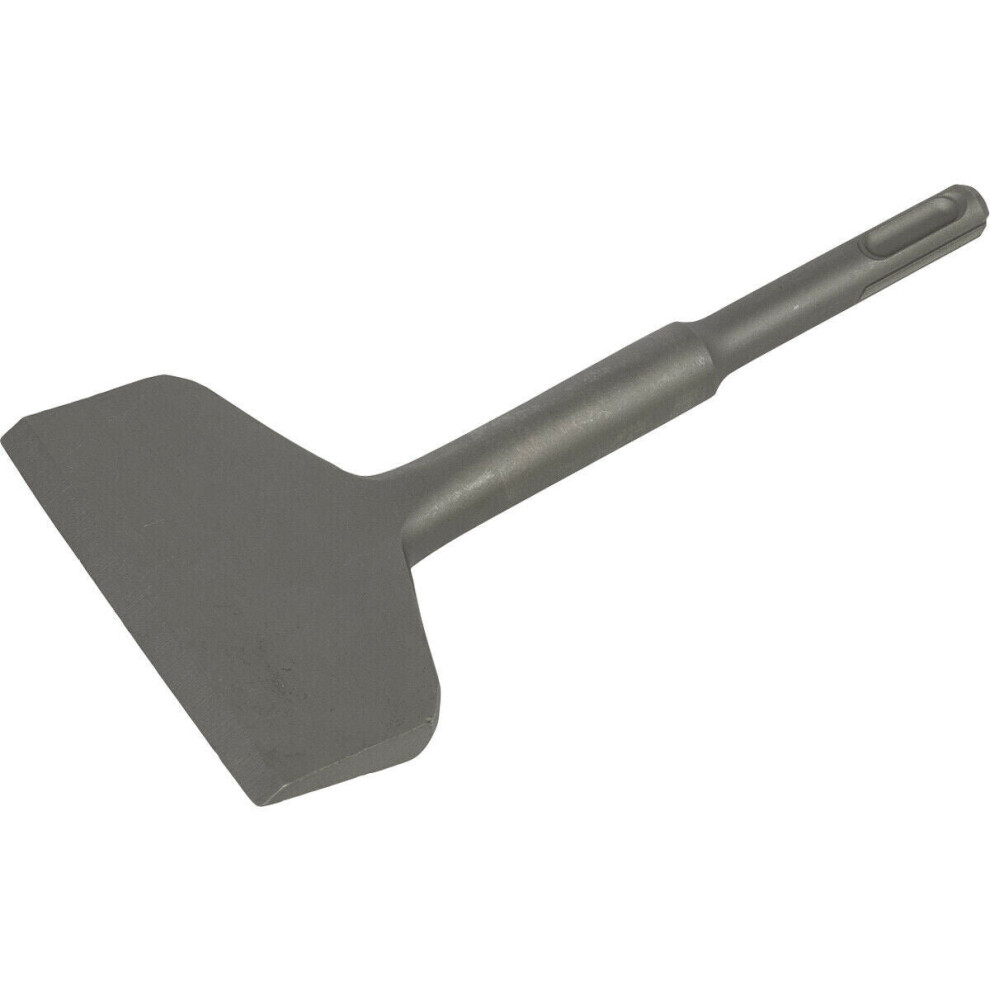 75 x 165mm Wide Cranked Impact Chisel - SDS Plus Shank - Demolition Hammer