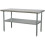 Loops 1.5m Stainless Steel Work Bench & Adjustable Storage Shelf - Kitchen Station 3