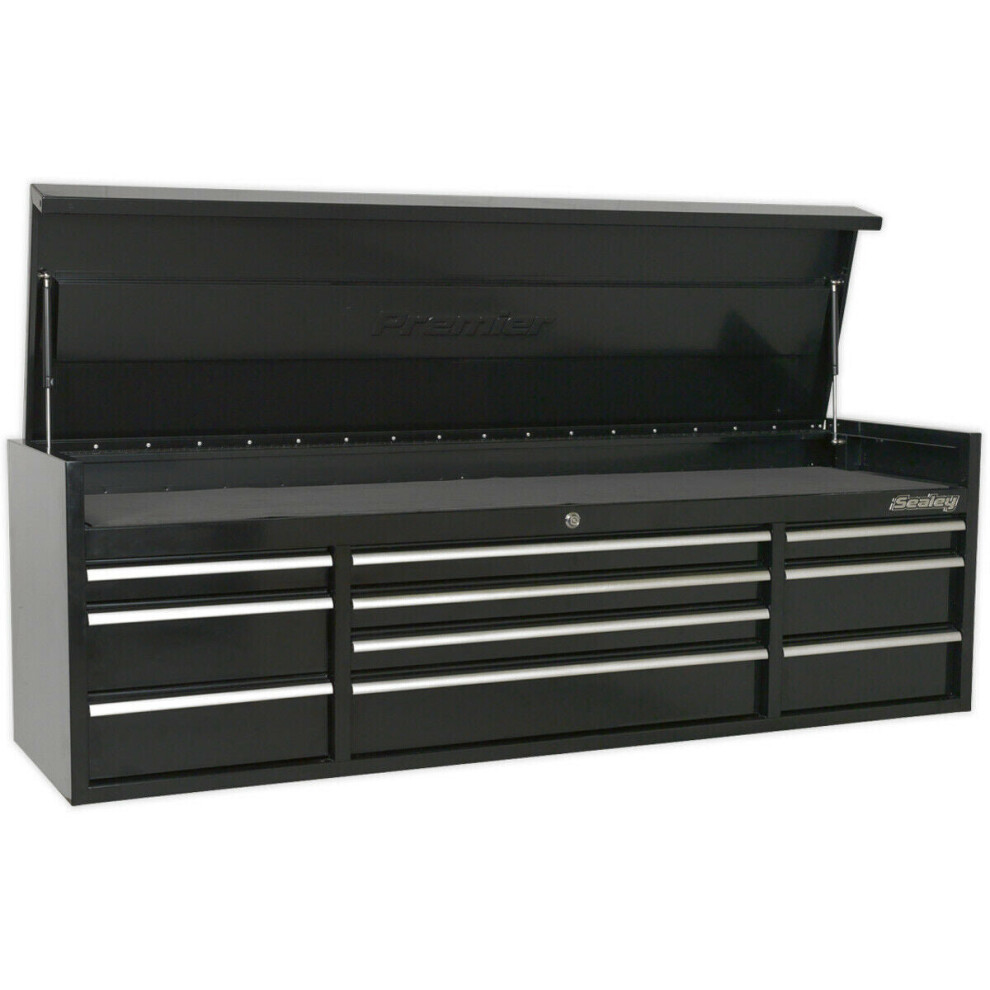 1830 x 500 x 565mm PREMIUM Topchest Tool Chest Heavy Duty 10 Drawer Storage Unit