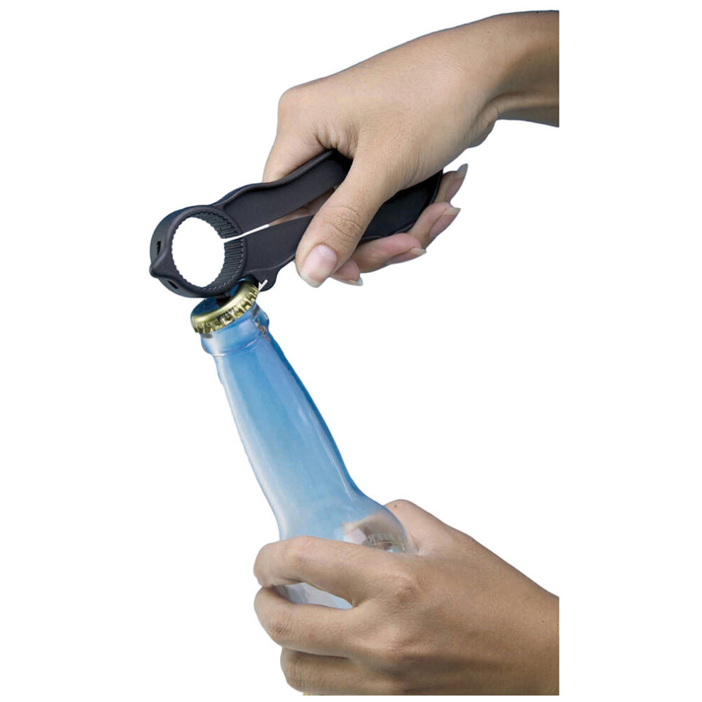 Multi use Can and Bottle Opener - Opens Twist Caps - Glass Bottle Opener