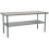 Loops 1.8m Stainless Steel Work Bench & Adjustable Storage Shelf - Kitchen Station 1