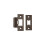 Loops Forend Strike & Fixing Pack Suitable for Tubular Latch Matt Bronze 4