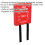 Loops Disposable Fire Blanket - 1.1m x 1.1m Size - Supplied in Wall Mounting Case 2