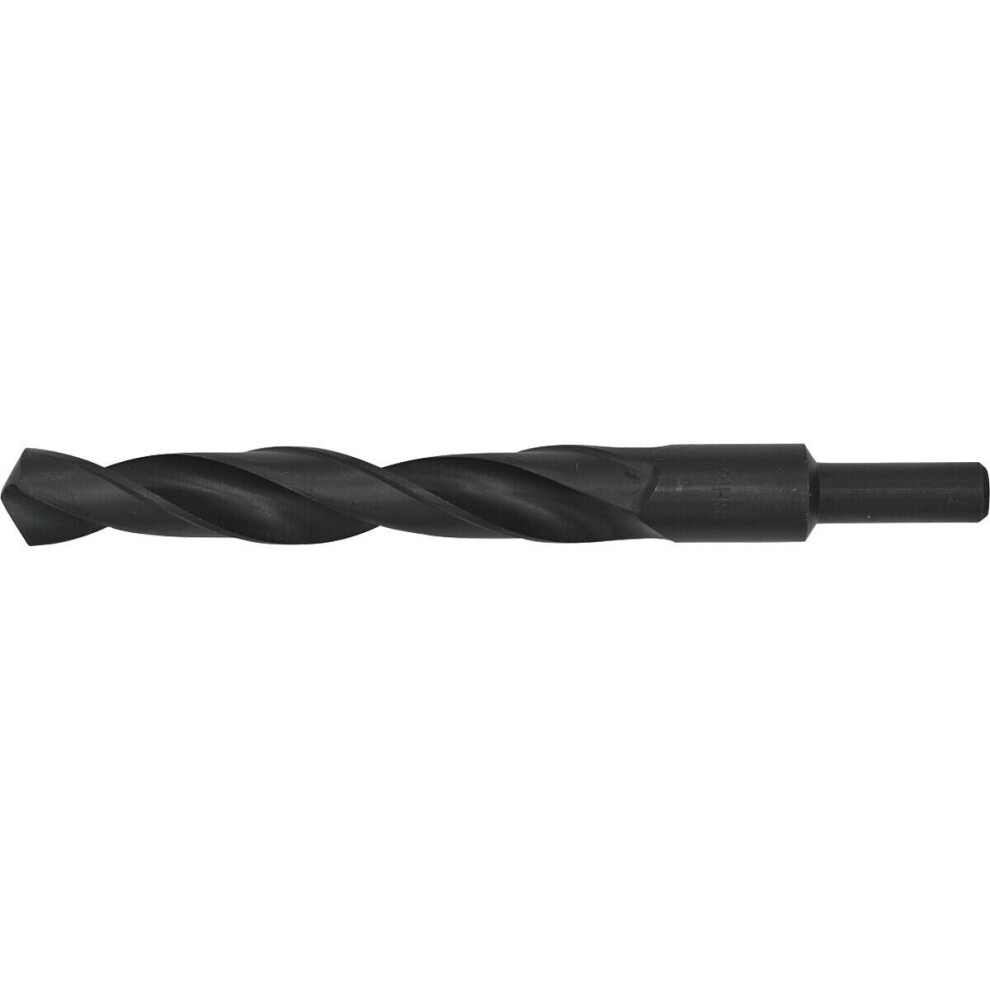 Loops 21 X 210Mm Hss Roll Forged Blacksmith Drill Bit - Reduced Shank - 145Mm Flute