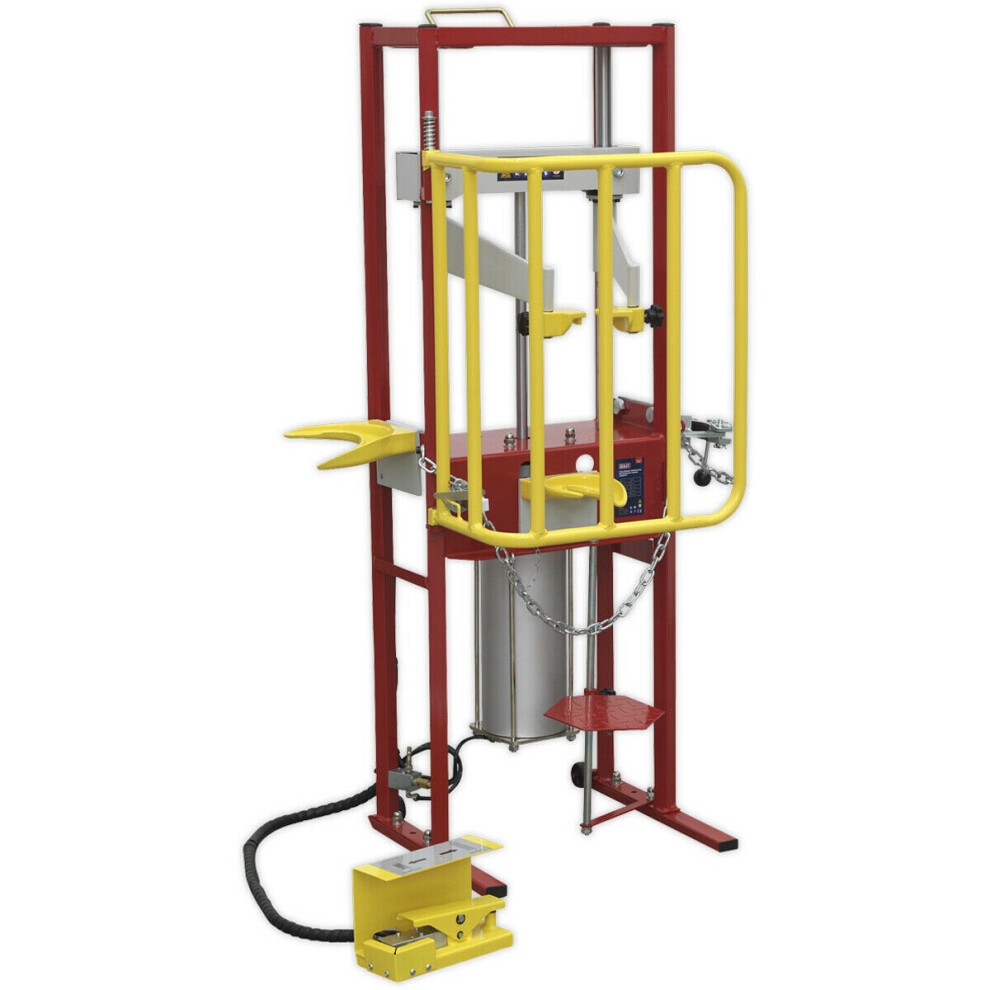 Loops 1000Kg Air Coil Spring Compressor Station - Standing Suspension Strut Clamp Tool