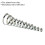 Loops 85 Pc Zinc Plated Hose Clip Assortment - 8 to 57mm - External Pressed Threads 2
