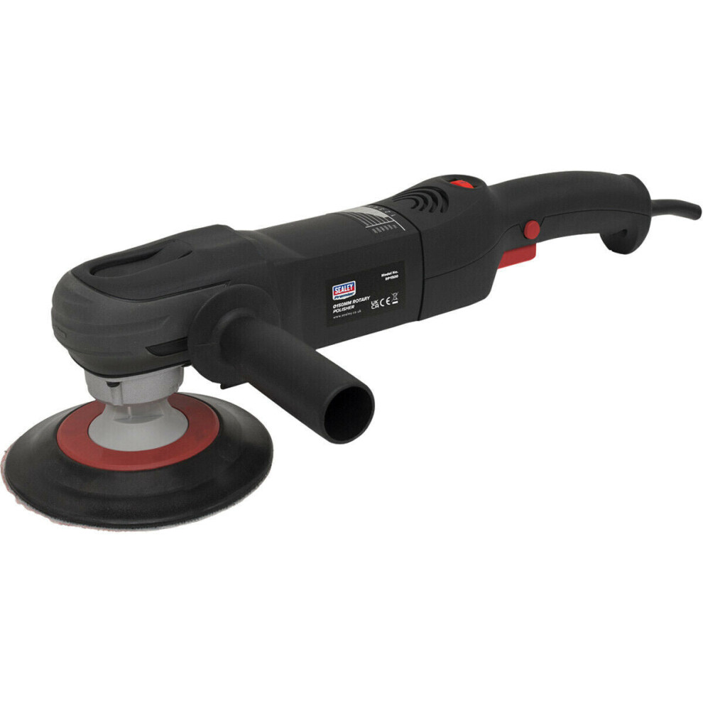 150mm Rotary Polisher - 6-Stage Variable Speed Control - 1050W Motor - 230V