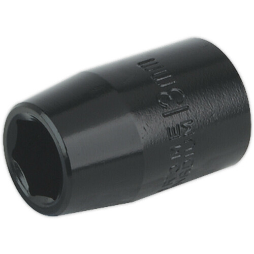 Loops 13mm Forged Impact Socket - 1/2 Inch Sq Drive - Chrome-Vanadium Wrench Socket