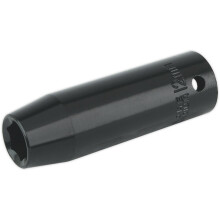 12mm Forged Deep Impact Socket - 1/2 Inch Sq Drive Chrome Vanadium Wrench Socket