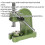 Loops 0.5 Tonne Arbor Press - 4 Position Table - 90mm Throat Depth - Cast Steel Frame 2
