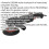 Loops 150mm Rotary Polisher - 6-Stage Variable Speed Control - 1050W Motor - 230V 2