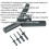 Loops Plastic Riveting Kit - Universal Nose Piece - One-Hand Operation - Various Sizes 2