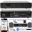 Loops 400W Bluetooth Sound System 4x Black 200W Wall Speaker Channel HiFi Amplifier 3