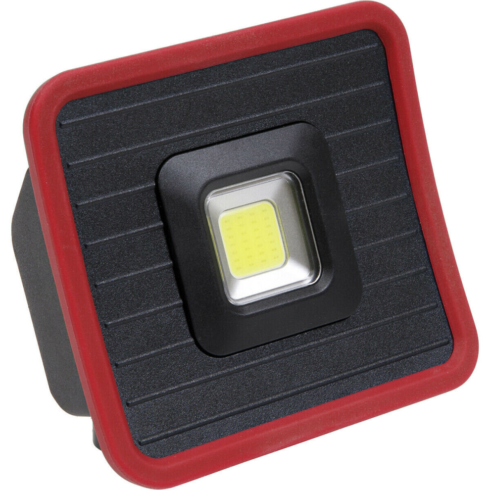 Loops Rechargeable Pocket Floodlight - 10W Cob Led - Built In Power Bank - 1000 Lumens