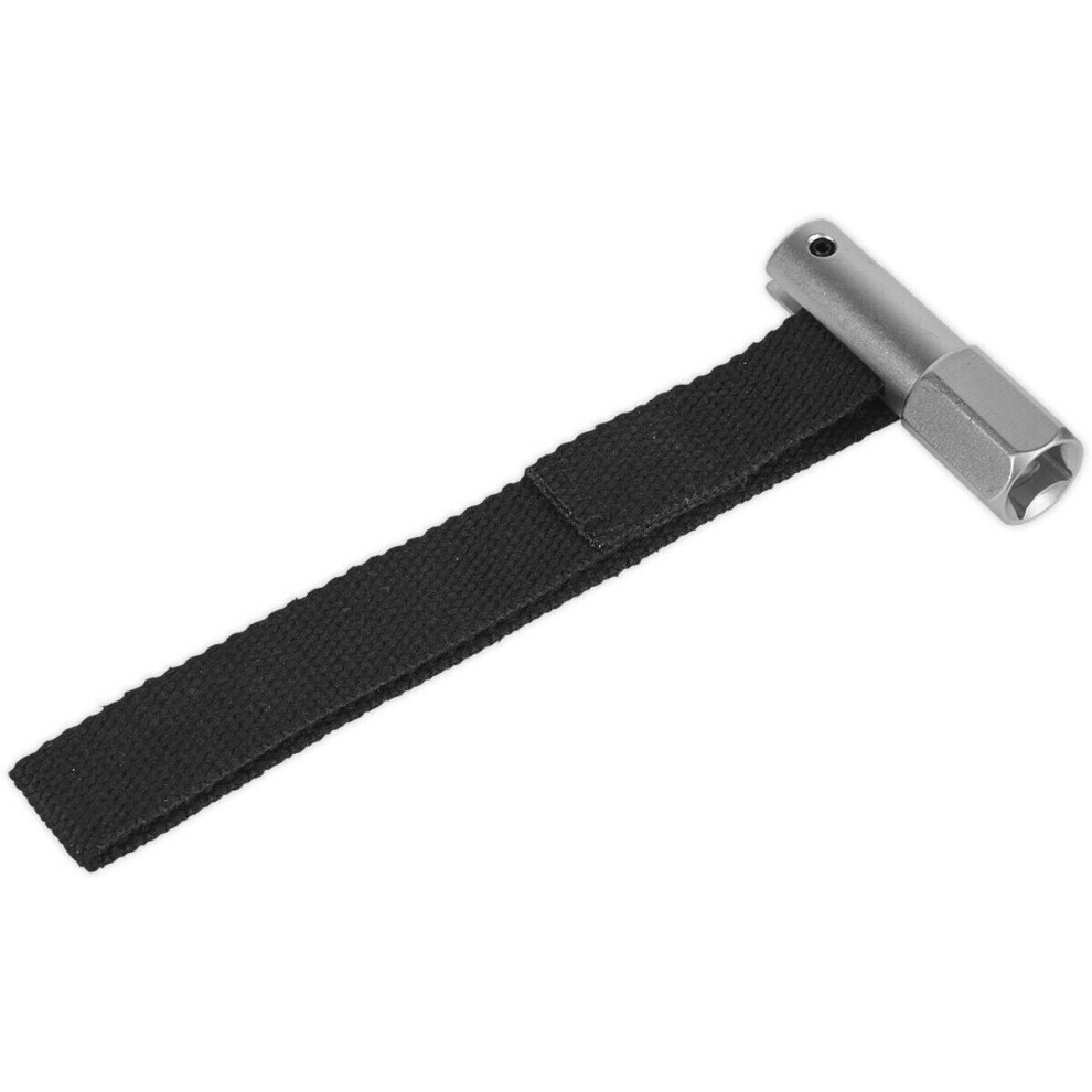 1/2" Sq Drive Oil Filter Strap Wrench - 120Mm Diameter Capacity - Nylon Strap 5056524249192