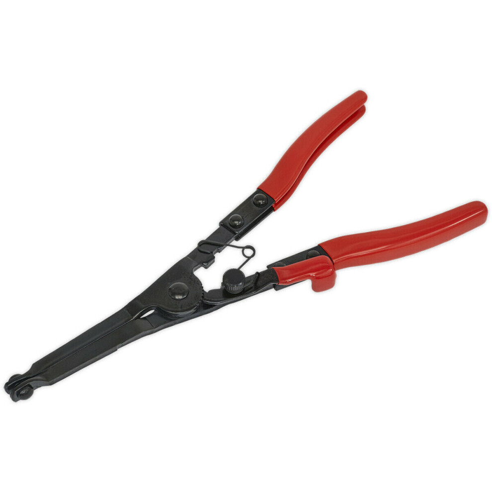 300mm Exhaust & Hose Clamp Pliers - Self-Locking Mechanism - Comfort Grip