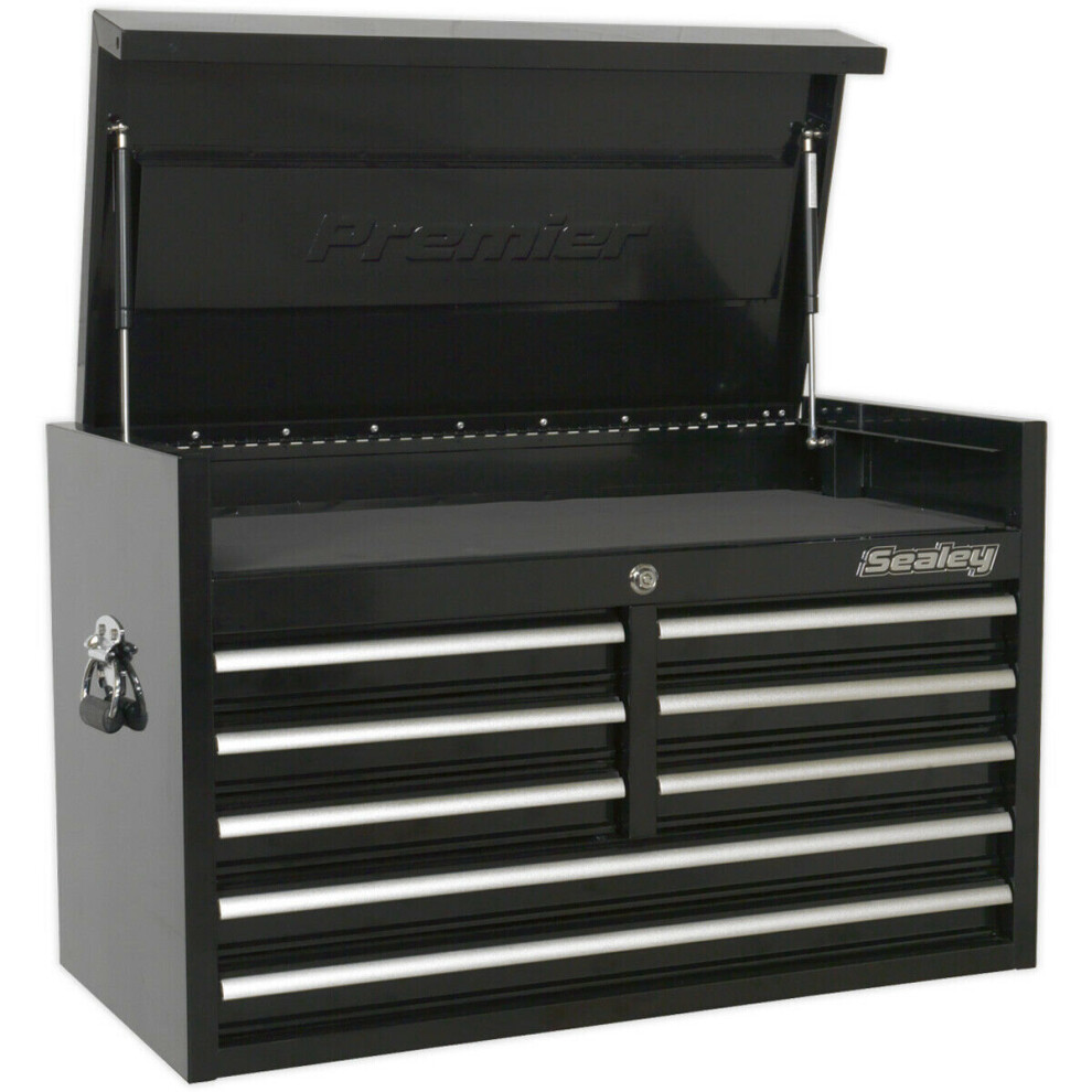 915 x 450 x 565mm PREMIUM Topchest Tool Chest - Heavy Duty 8 Drawer Storage Unit