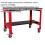 Loops 2 Level Mobile Workbench - 300kg Weight Limit - 2 Fixed & 2 Locking Castors 2