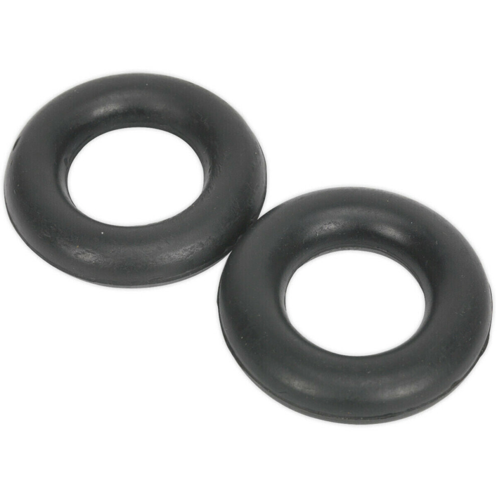 2 PACK Rubber Exhaust Mount - 59mm x 59mm x 13.5mm - Anti Vibration Hanger