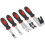 Loops 5 PIECE Door Panel & Trim Clip Removal Tool Set - U and V Profile Tips - Stubby 1
