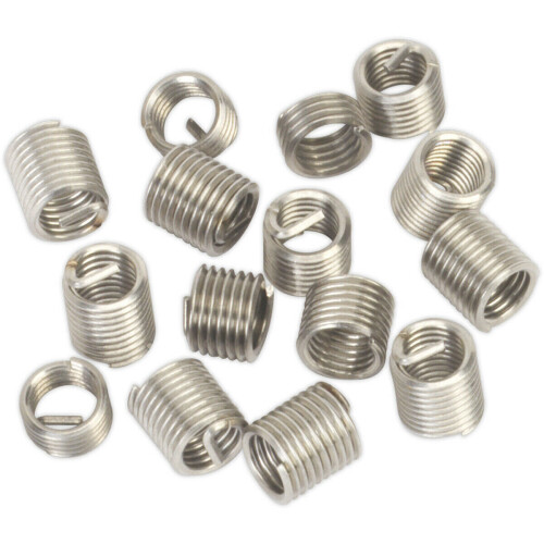 Loops 15 PACK Thread Inserts - M5 x 0.8mm - Suitable for ys10449 Thread Repair Kit
