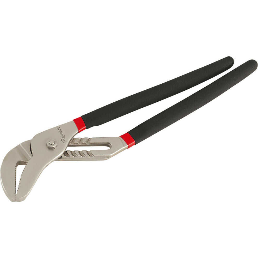 300mm Nickel-Ferrous Water Pump Pliers - Corrosion Resistant - Groove Joint