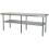 Loops 2.1m Stainless Steel Work Bench & Adjustable Storage Shelf - Kitchen Station 3
