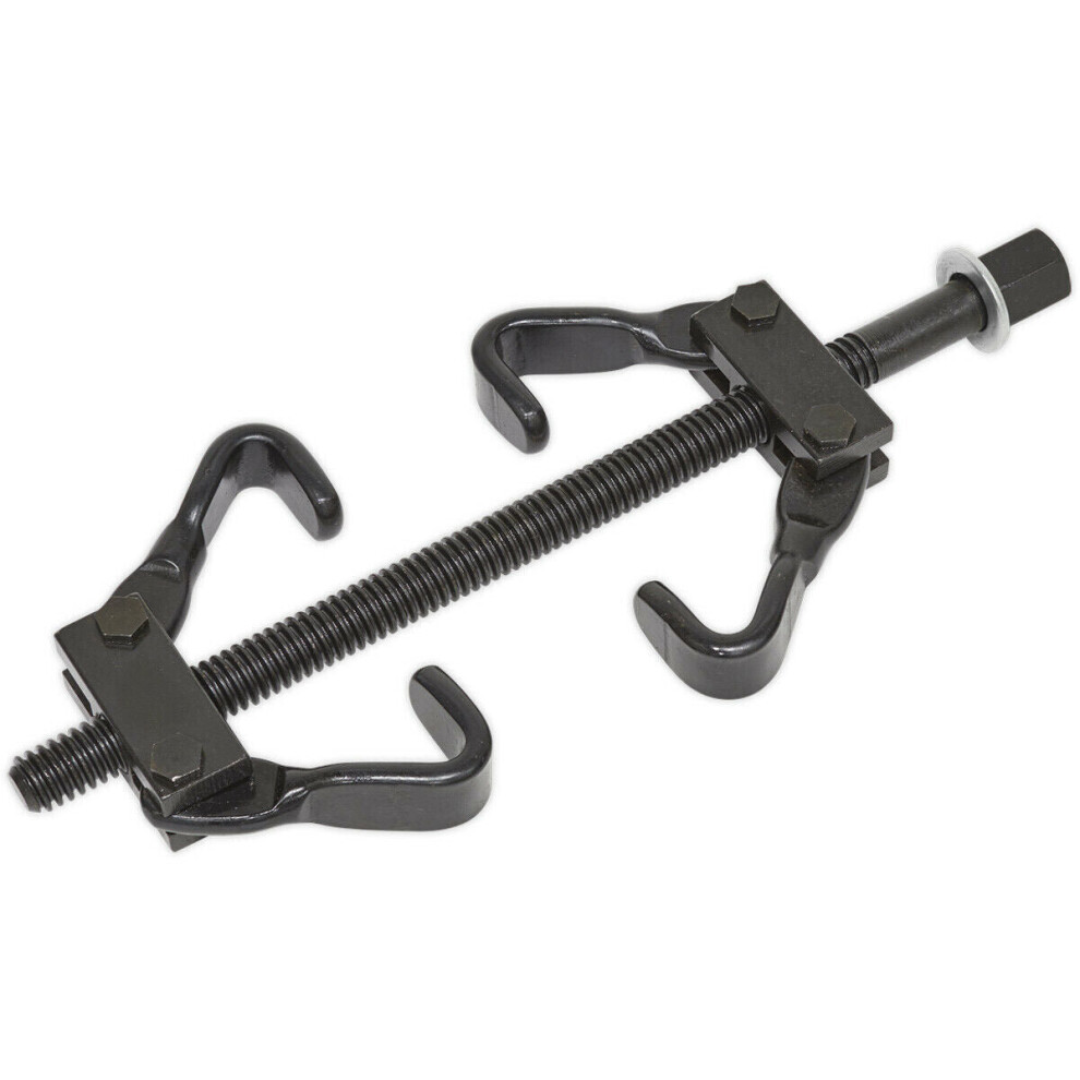 350mm HEAVY DUTY Coil Spring Compressor & Long Reach Arm Hooks Jaw - 850kg Max