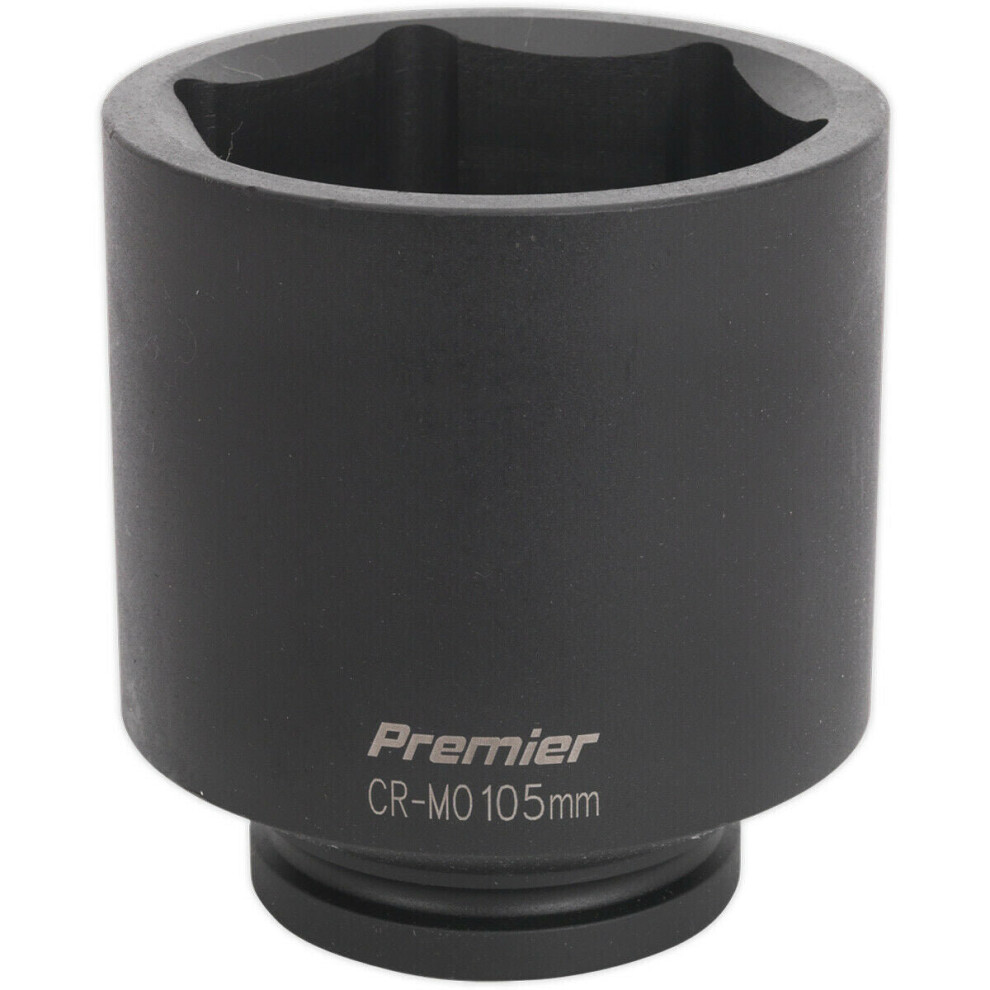 105mm Forged Deep Impact Socket - 1 Inch Sq Drive - Chromoly Wrench Socket