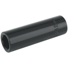 15mm Forged Deep Impact Socket - 1/2 Inch Sq Drive Chrome Vanadium Wrench Socket