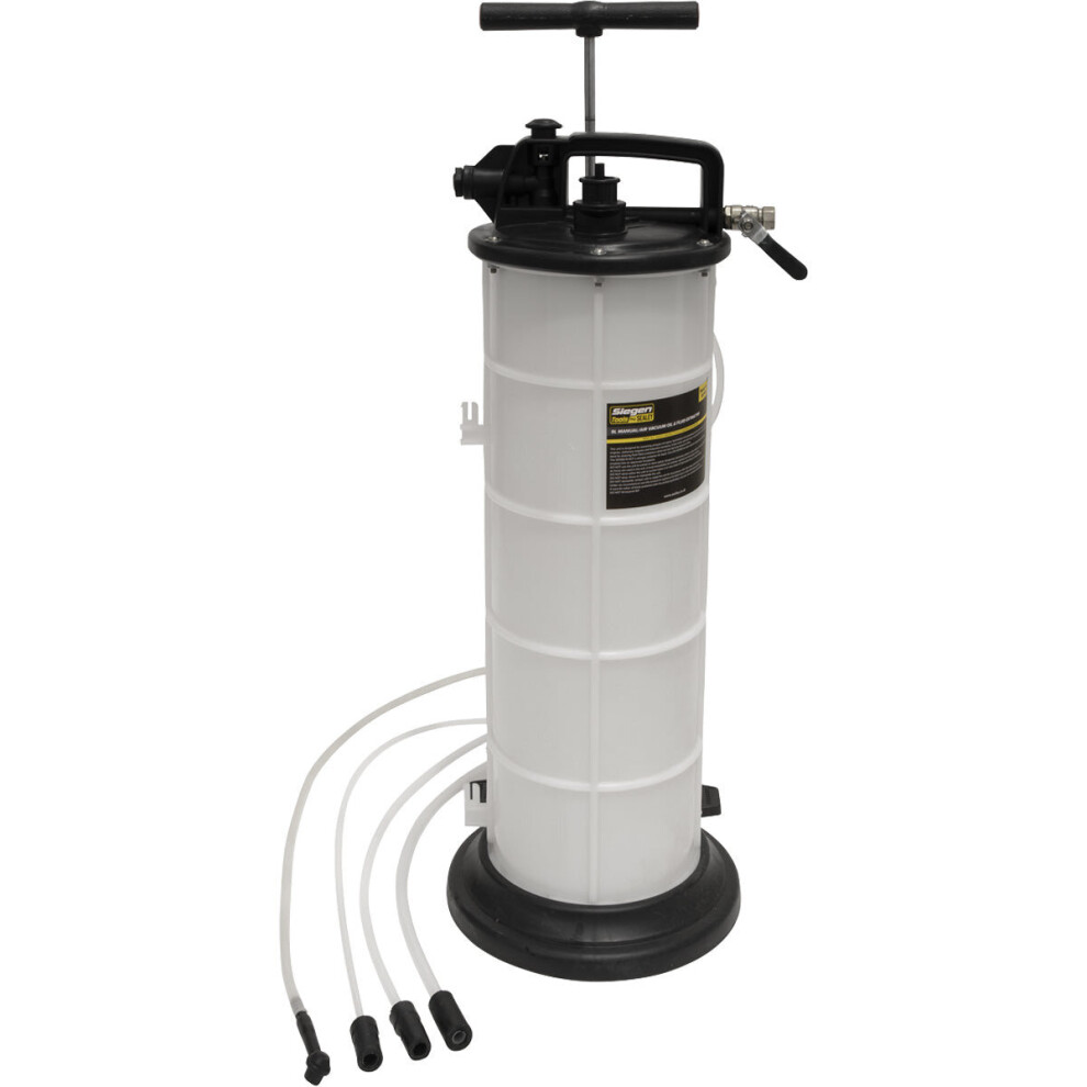 9L Manual / Air Vacuum Oil & Fluid Extractor - Comes with Four 1m Suction Probes-image-OPC-P8WJZ5V-NEW