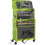 Loops 6 Drawer Topchest & Rollcab Bundle with 128 Piece Tool Kit - Green & Grey 4