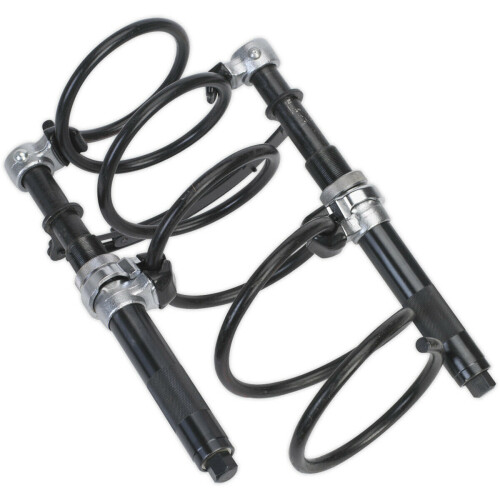 Loops 2 PACK 290mm Coil Spring Compressor Kit & High Security Safety Hooks -1200kg Max