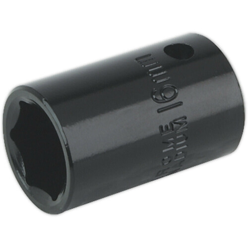 Loops 16mm Forged Impact Socket - 1/2 Inch Sq Drive - Chrome-Vanadium Wrench Socket 2