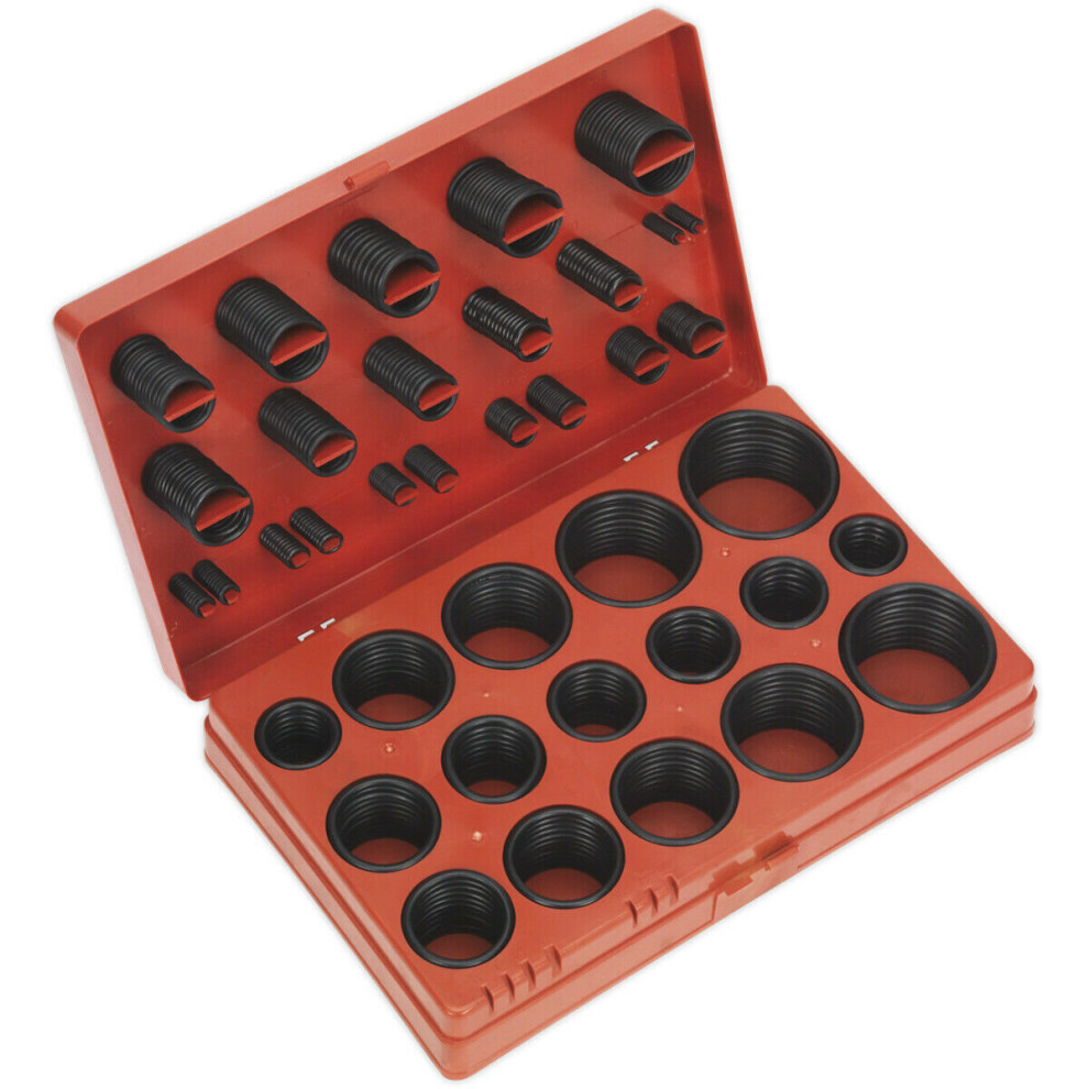407 Piece Rubber O-Ring Assortment - Metric Sizing - Nitrile Rubber - 32 Sizes 5056524263990