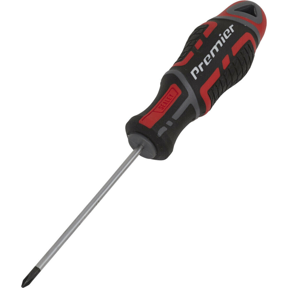 Premium Phillips 0 X 75Mm Screwdriver - Ergonomic Soft Grip - Magnetic Tip 5056524244371