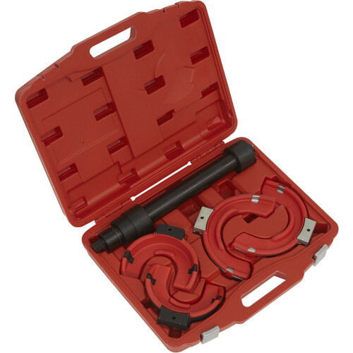 Loops 2500kg PRO Coil Spring Compressor For Wishbone Suspension - Left Hand Yokes Set
