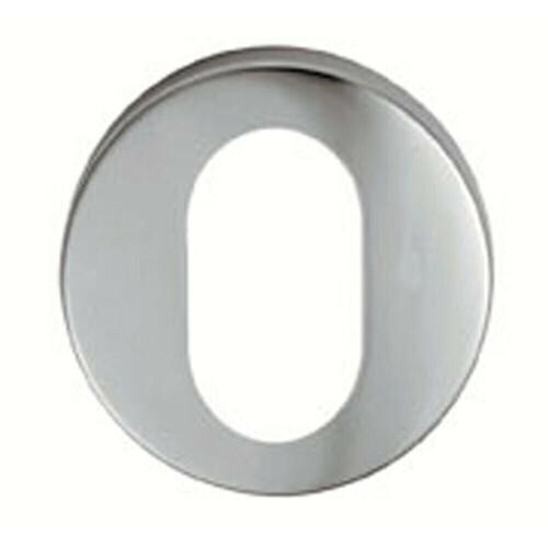 Loops 52mm Oval Profile Open Escutcheon 8mm Depth Concealed Fix Satin Aluminium 2