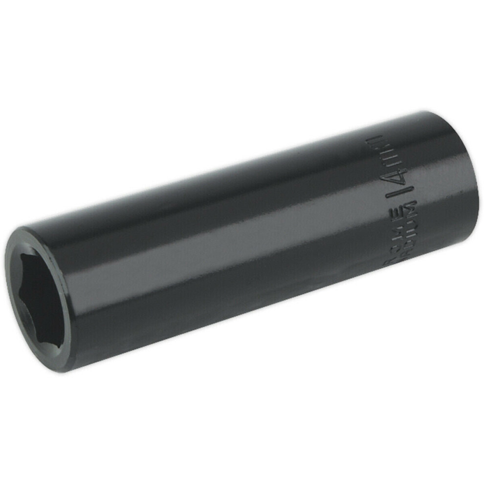 14Mm Forged Deep Impact Socket - 1/2 Inch Sq Drive Chrome Vanadium Wrench Socket 5056524281949
