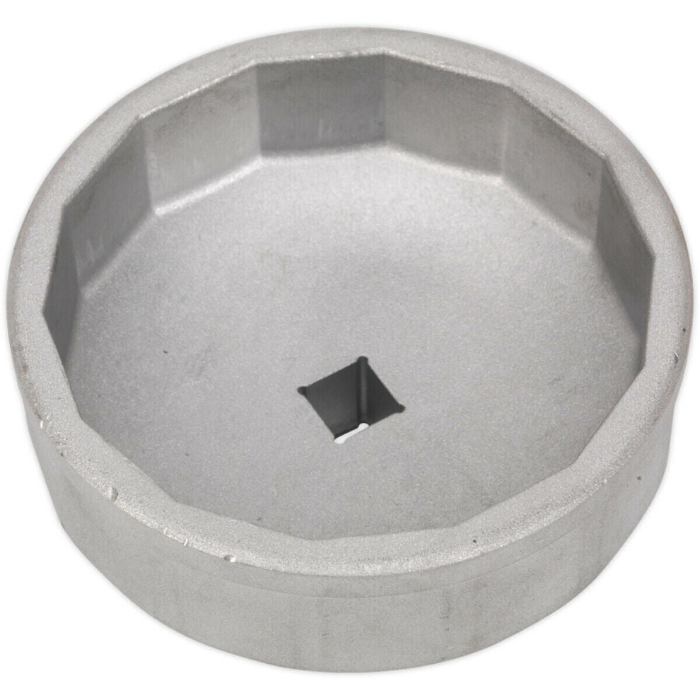 Loops 74.5Mm Oil Filter Cap Wrench - 14 Flutes - 3/8" Sq Drive - Aluminium Alloy