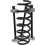 Loops 3 PACK 235mm Coil Spring Compressor Kit with Safety Hooks Jaw - 1200kg Max Load 1