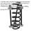 Loops 3 PACK 235mm Coil Spring Compressor Kit with Safety Hooks Jaw - 1200kg Max Load 2