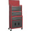 Loops 615 x 295 x 1295mm RED 9 Drawer Topchest Rollcab Combination Tool Chest Unit 4