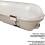 Loops 3x IP65 LED Batten Light Fitting 4FT 24W 2400lm 4000K Non Corrosive Warehouse 3