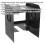 Loops Wall Mounted Twin Power Tool Storage Rack Bracket - Drill Battery Charger Shelf 2