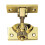 Loops Brighton Pattern Sprung Sash Fastener 56 x 22mm Fixing Plate Polished Brass 4